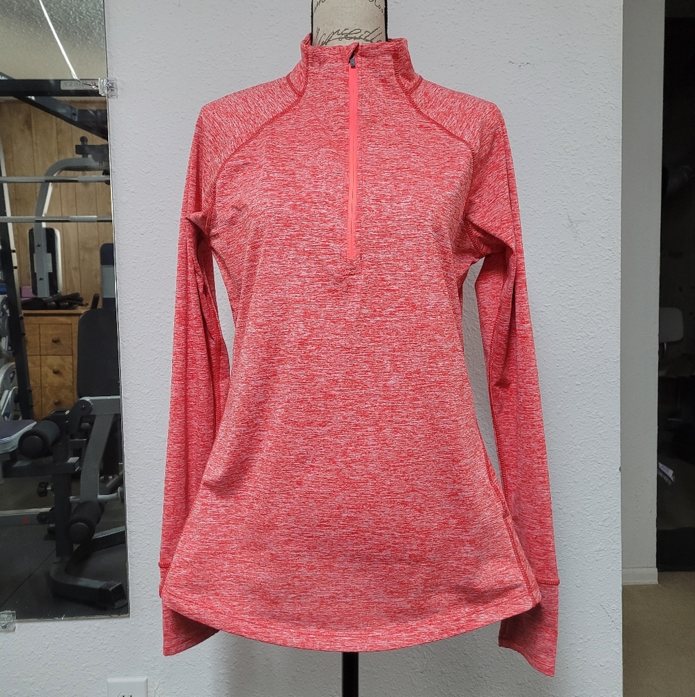 TANGERINE Running Pullover, Women's Large, Color: Red Flame